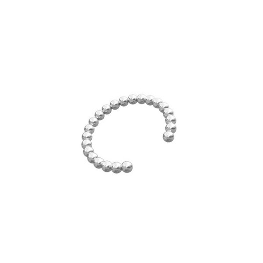 Piercing smykker - Pierce52 ear cuff i sølv med kugler